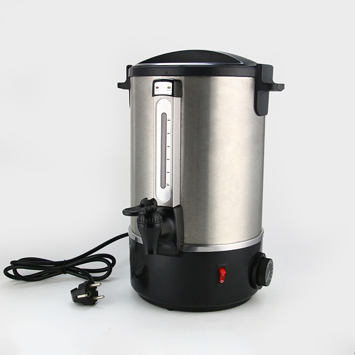 Catering Water Boiler 16 Liter Dual Wall Hot Drink Dispenser with Temperature Adjustment Electric Water Urn