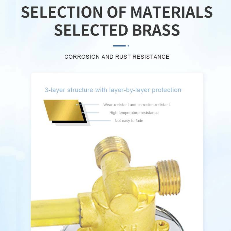 Concealed 2/3/4/5 Ways Brass Shower Tap Screw or Intubation Copper Mixing Valve