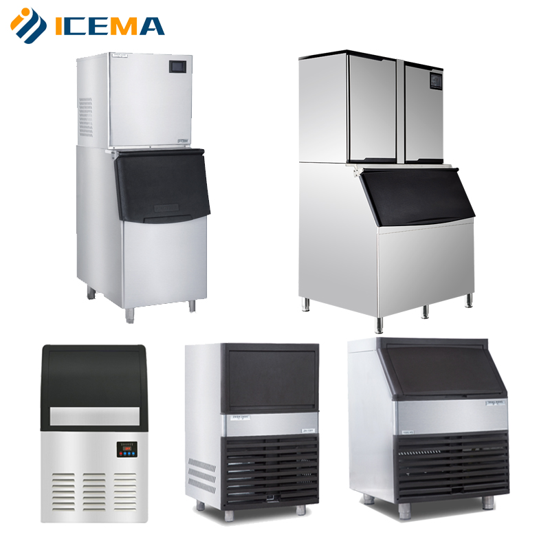 Commercial Square Ice Cube Making Maker Machine for Bar Restaurant Hotel 36-1000kg