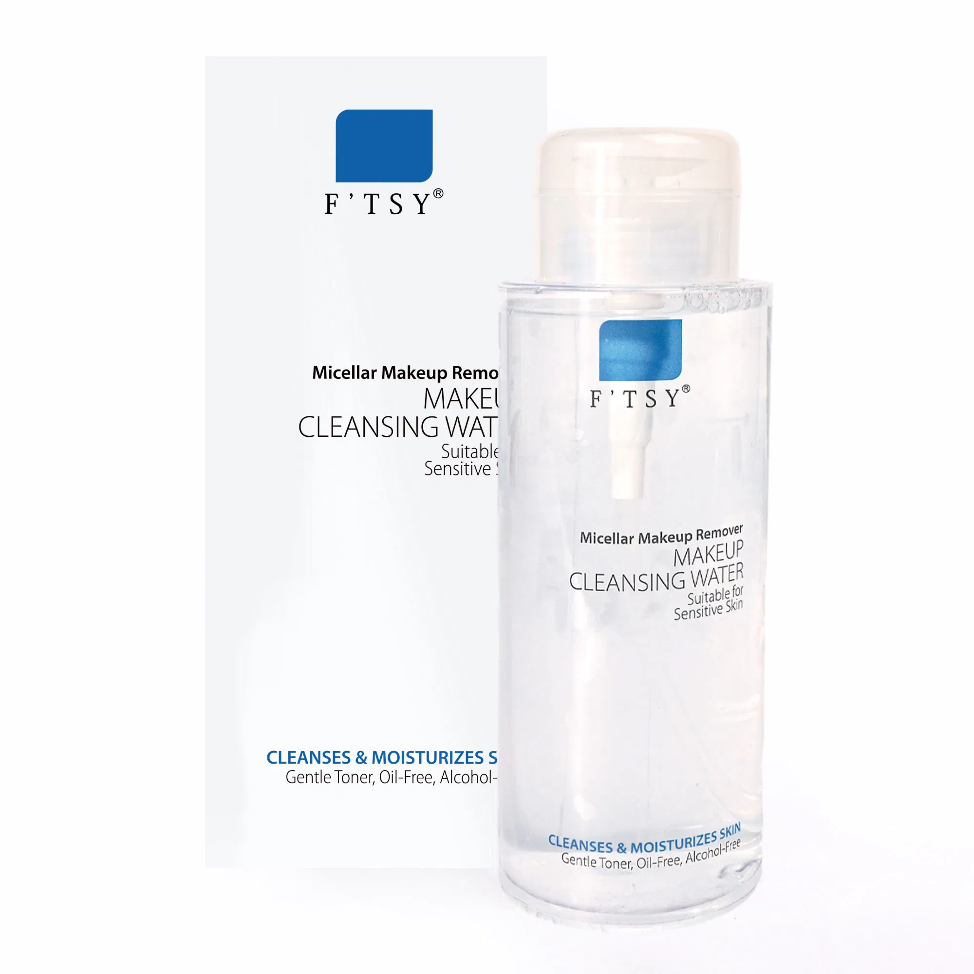 Private Label Gentle Cleansing Makeup Water Deep Cleanses Makeup Remover for Sensitive Skin