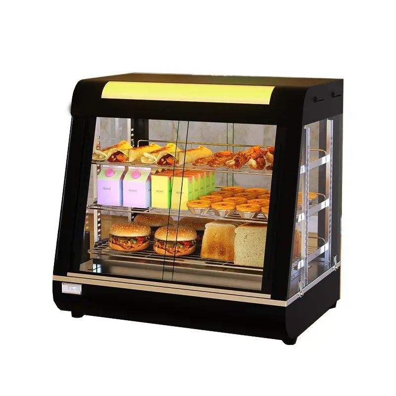 Heavy Duty Commercial Desktop Thermal Insulation Food Display Cabinet Tool