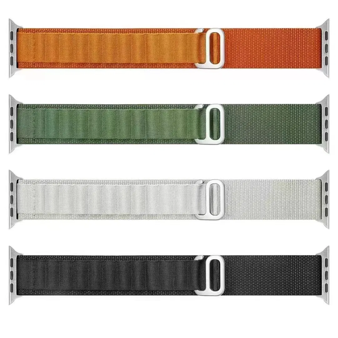 49mm Nylon Watchband for iWatch Series 6 7 8 Ultra Bracelet Alpine Loop for Apple Watch