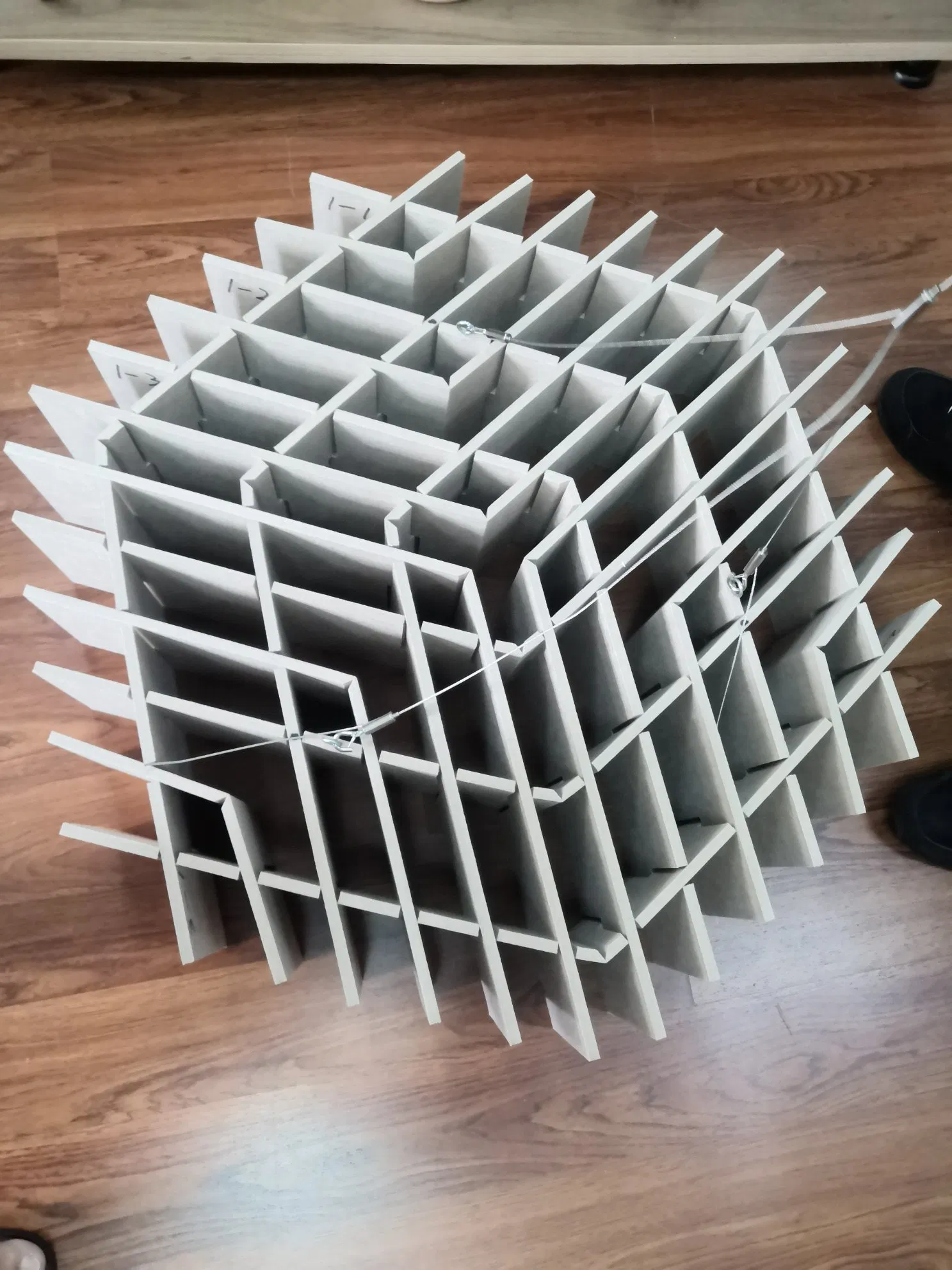 Sound Absorption Acoustic Ceilings Standard Pet Polyester 3D Fiber Panels