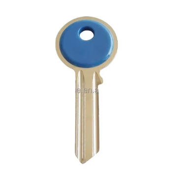 Competitive Price Solid Brass Carabiner Padlock Key Blank Llave Venezuela Plastic Head Key