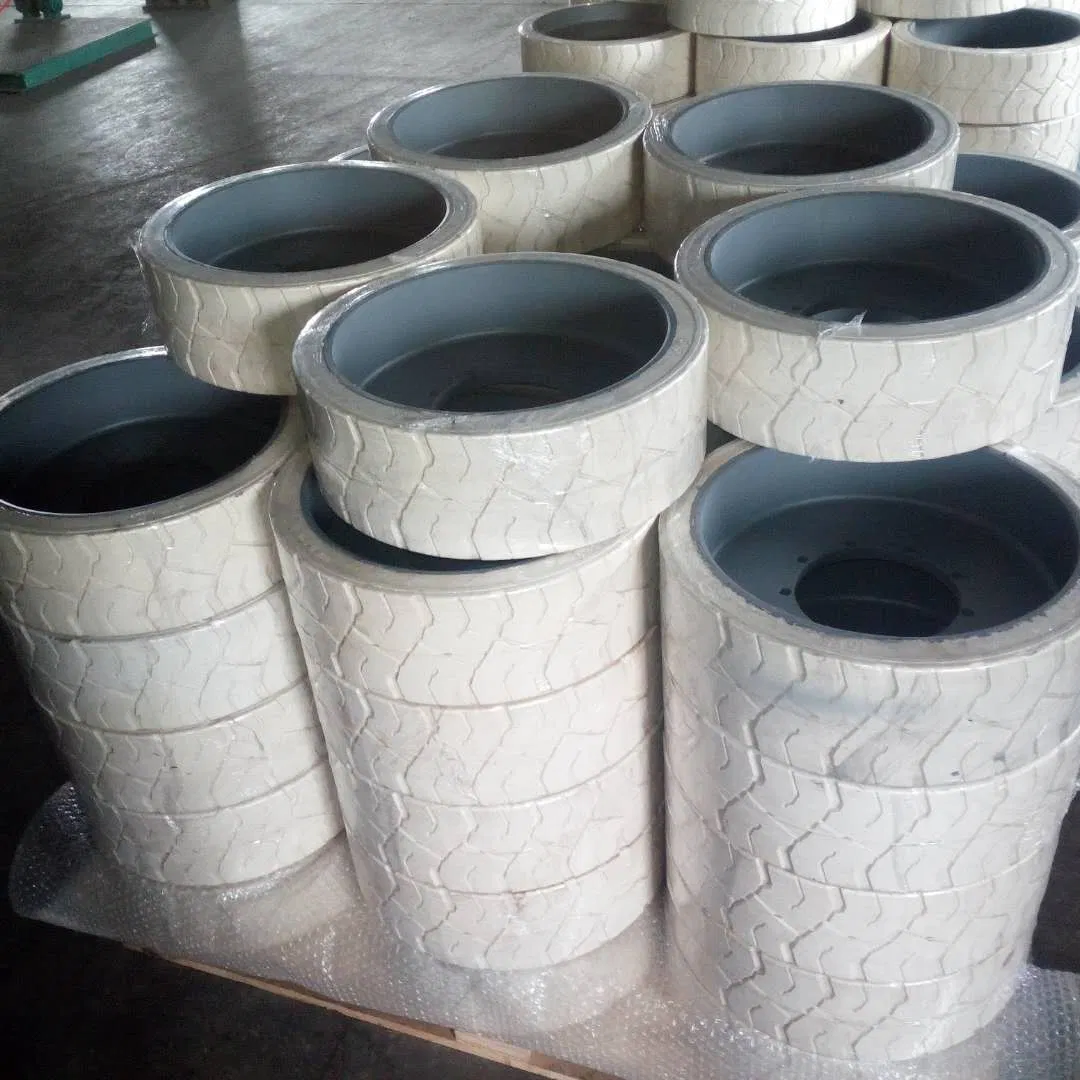 Шина цельнолитая Anygo 16x5x12 для подъемников Skyjack, JLG