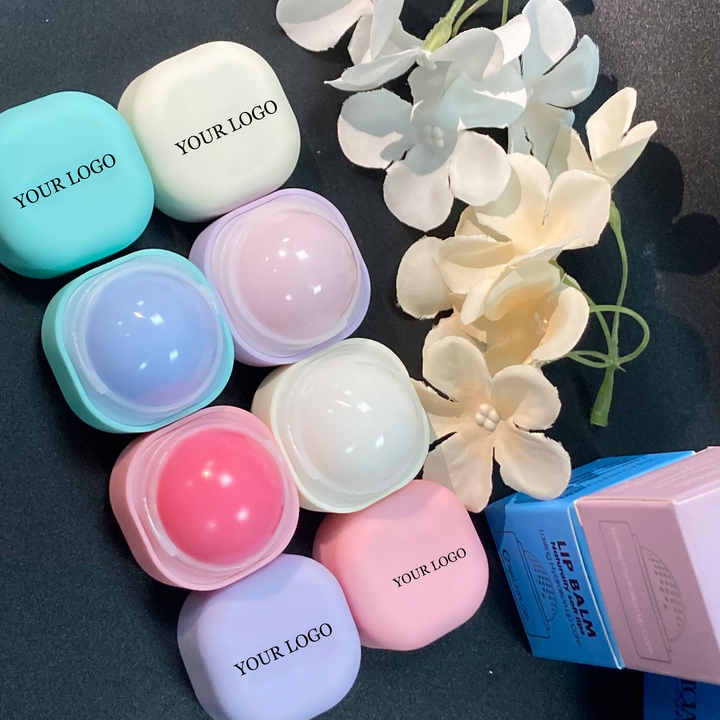 Fruit Moisturizing Long Lasting Lip Balm Private Label Factory Direct Bulk Lip Care Makeup 4 Colors Available Lip Balm
