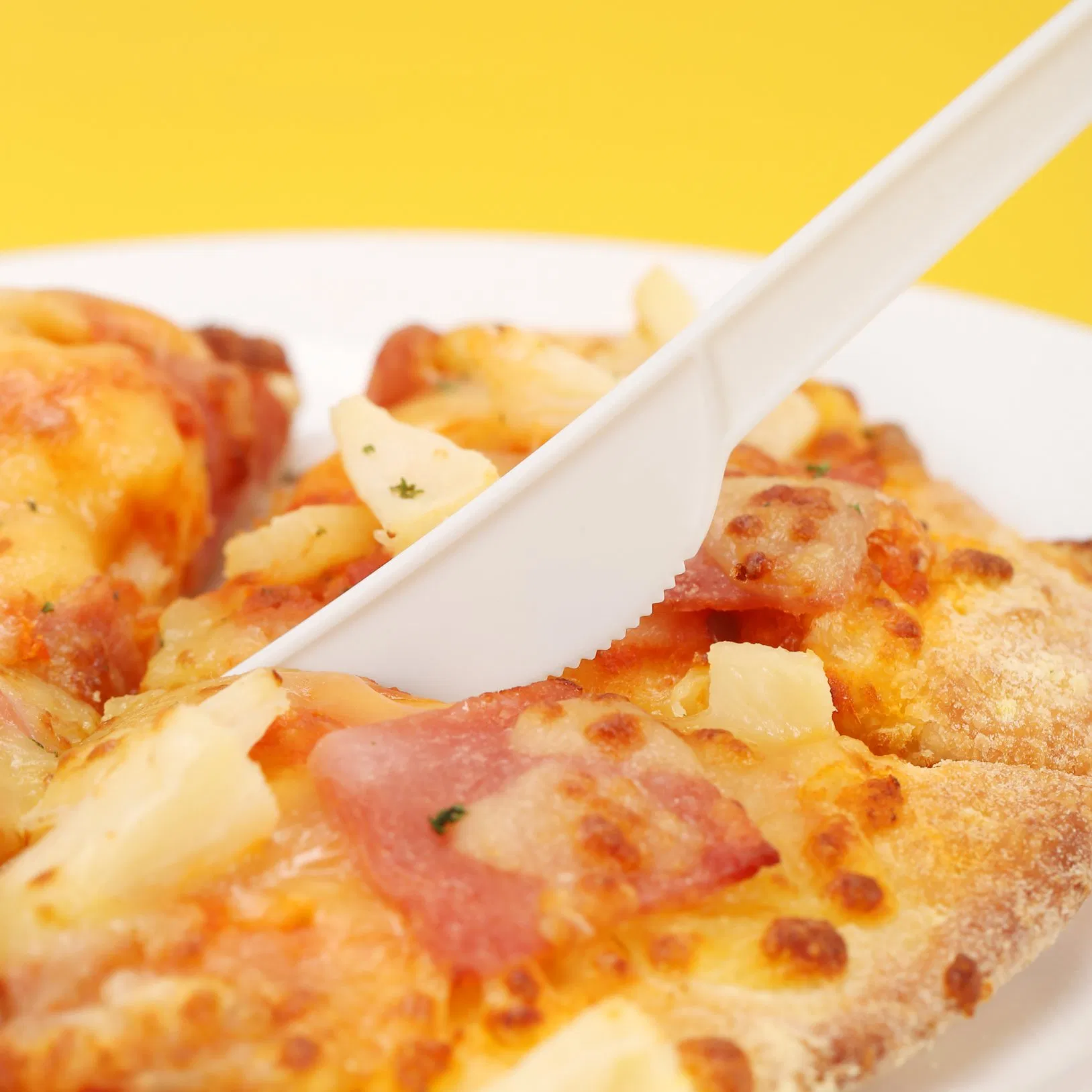 Биоразлагаемые пластиковые вилки для фруктов