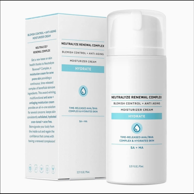 Beauty Cosmetics Skin Care Anti-Acne Gentle Cleaning Salicylic Acid Face Cream