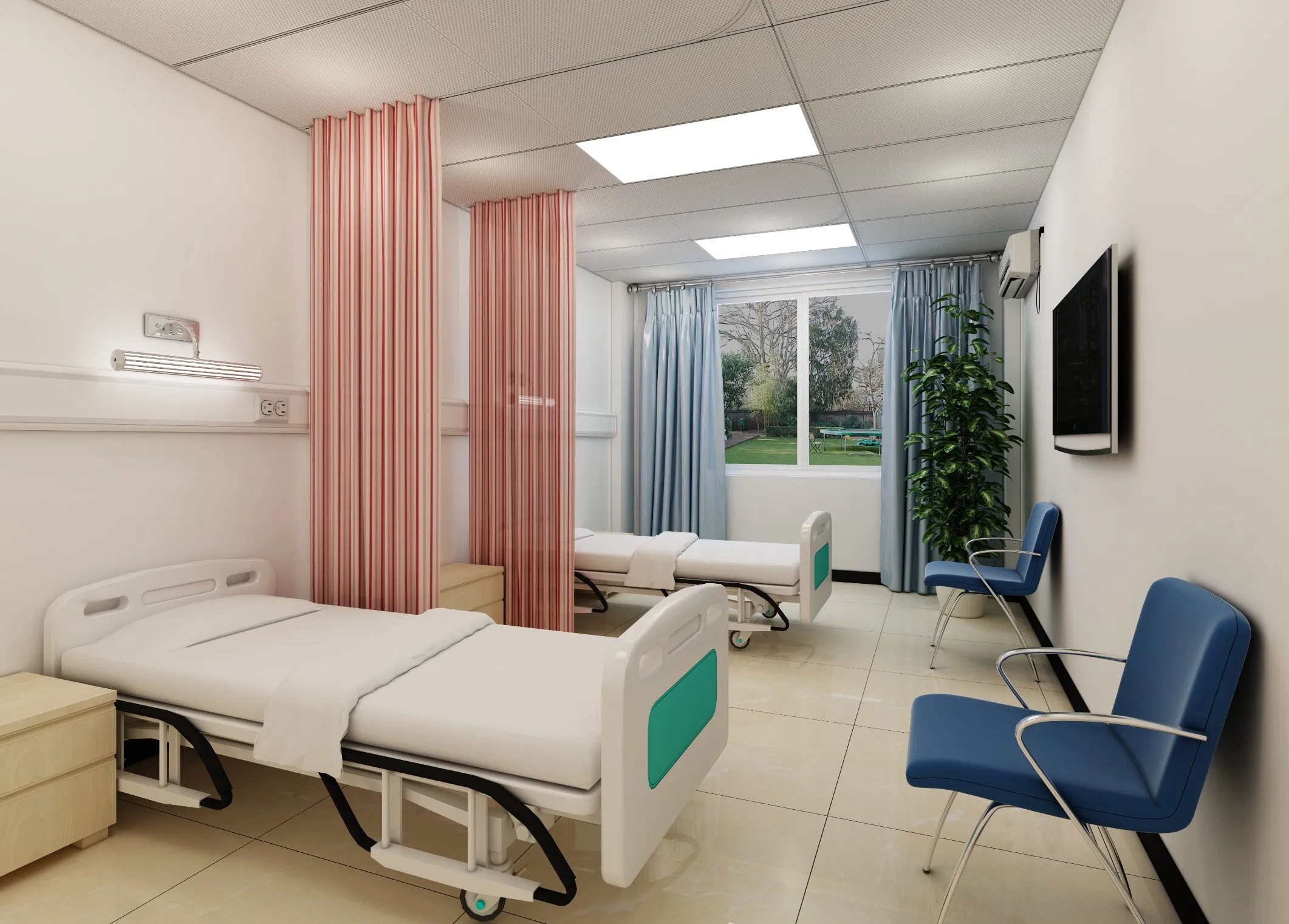 Custom Perforated Acoustic Gypsum Board for Wall and Ceiling Applications