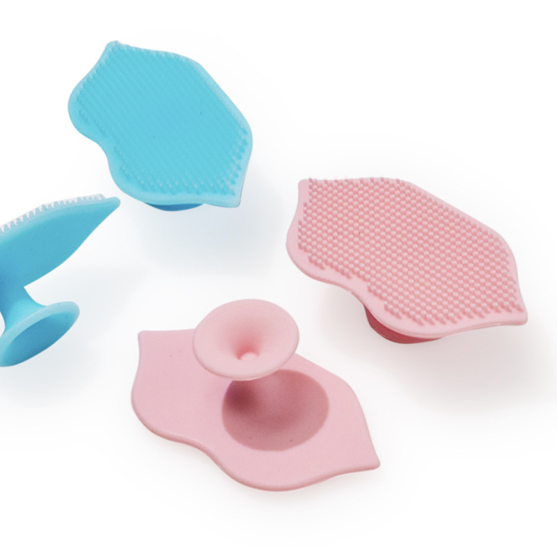 Cross-Border Hot Selling Silicone Cleansing Brush Multi-Use Soft Bristle for Facial Pore/Dead Skin Cleansing, Lip Care & Baby Scalp Massage