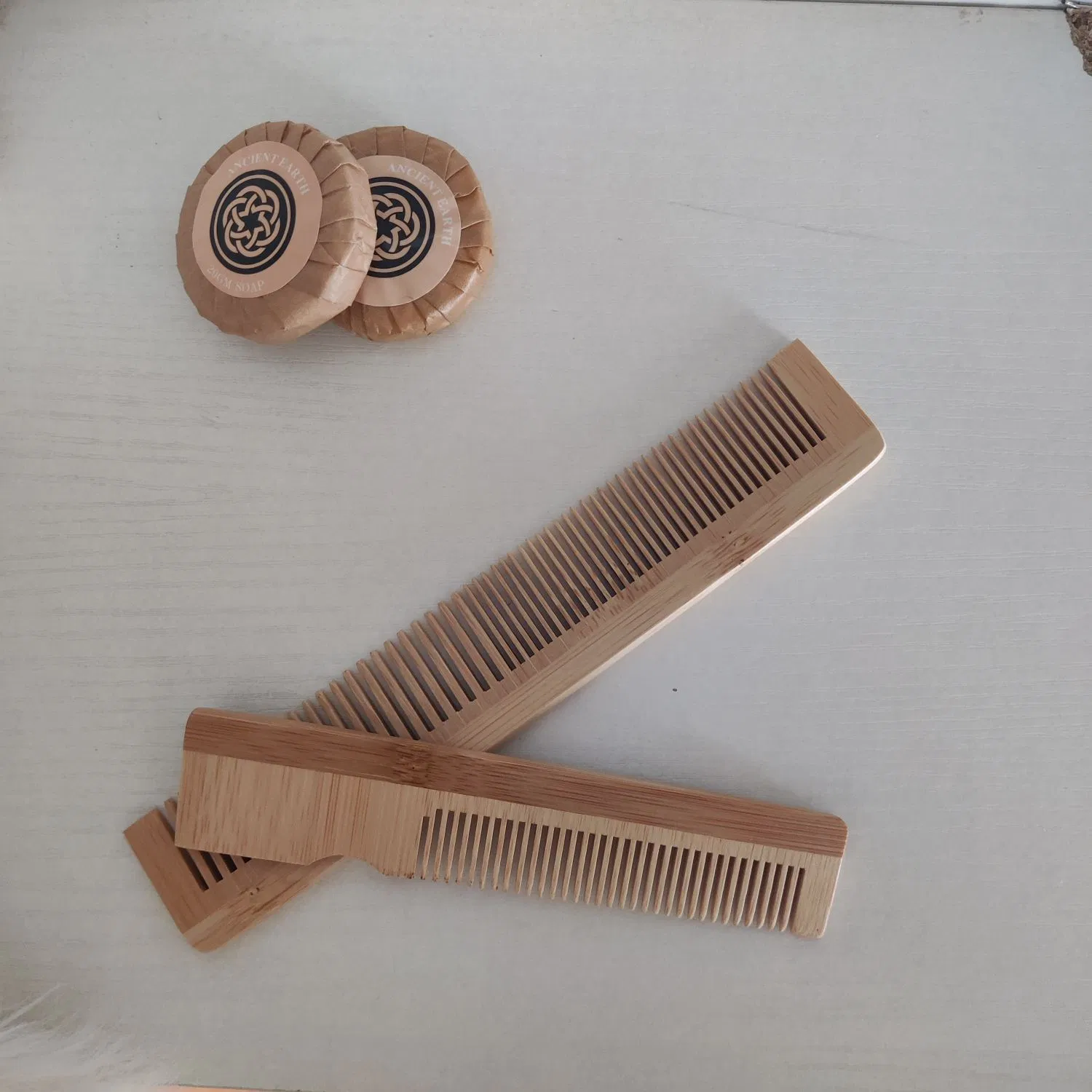 Disposable Bamboo Comb Kit for Hotel