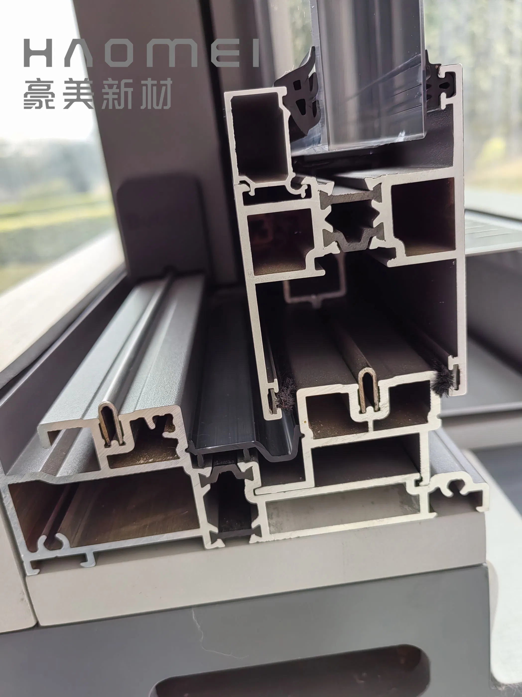 New Design for Curtain Wall Panel Aluminum Profile 6063 Aluminum