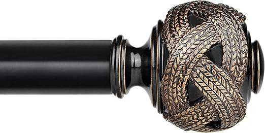 Wholesale Curtain Rod Telescoping Splicing Curtain Rods for Windows Curtains