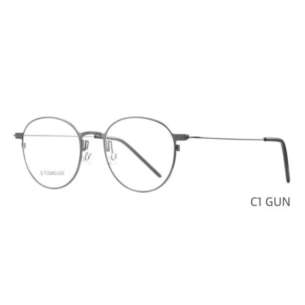 Tfw-004 Light Gun Titanium Frame - Minimalist Punk Glasses