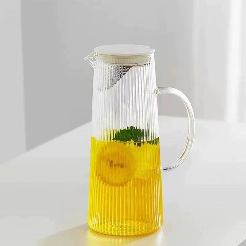 Transparent Environmental Protection Glass Pitcher Make Tea