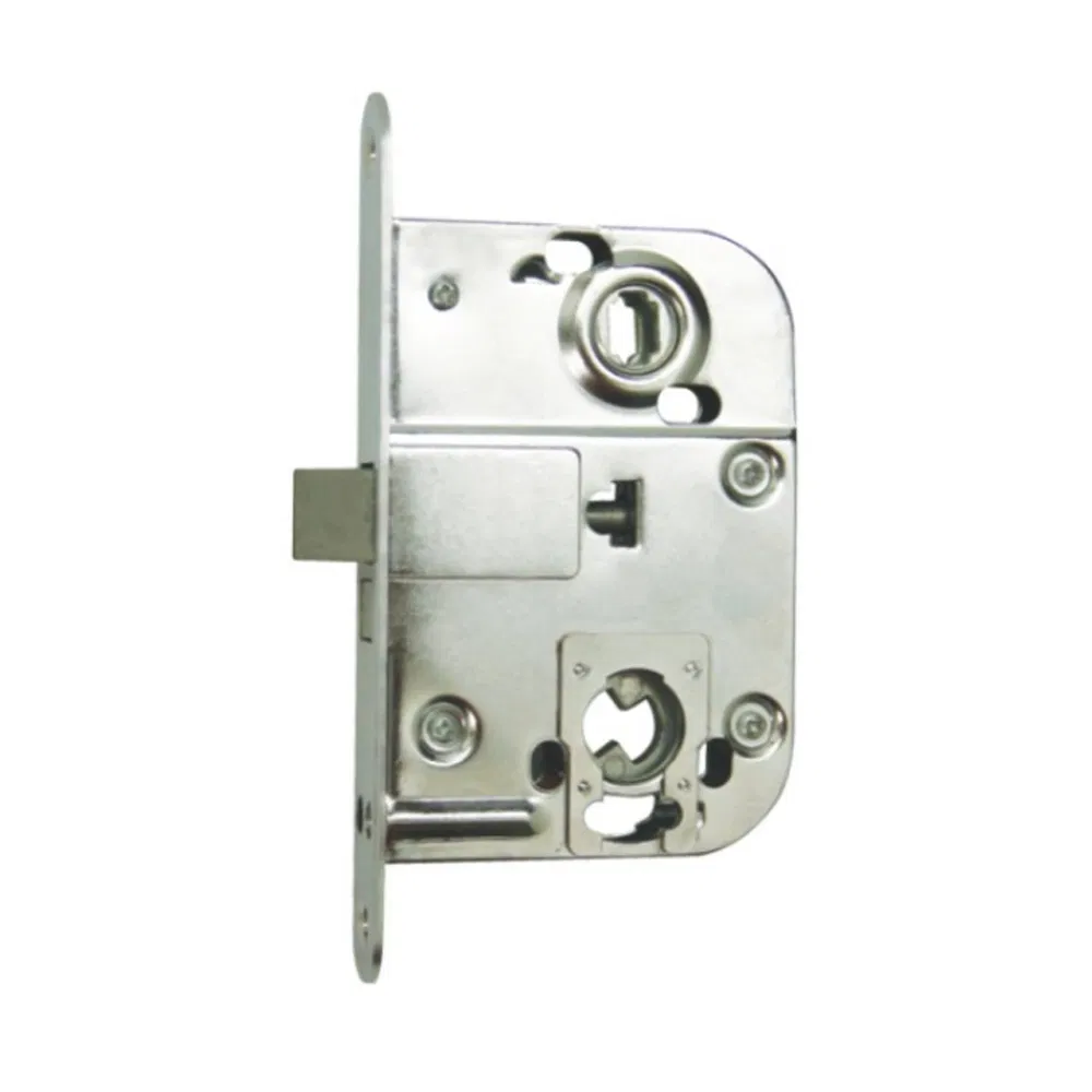 Chrome Scandinavian Mortise Interior Door Lock Cylinder