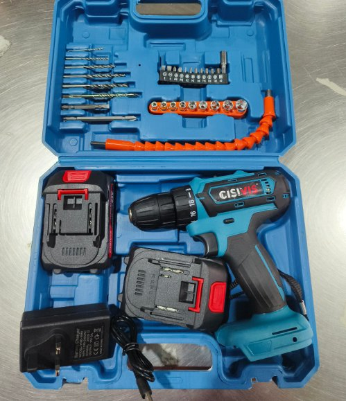 Беспроводной ударный шуруповерт CISIVIS 25 Нм, 1600 об/мин