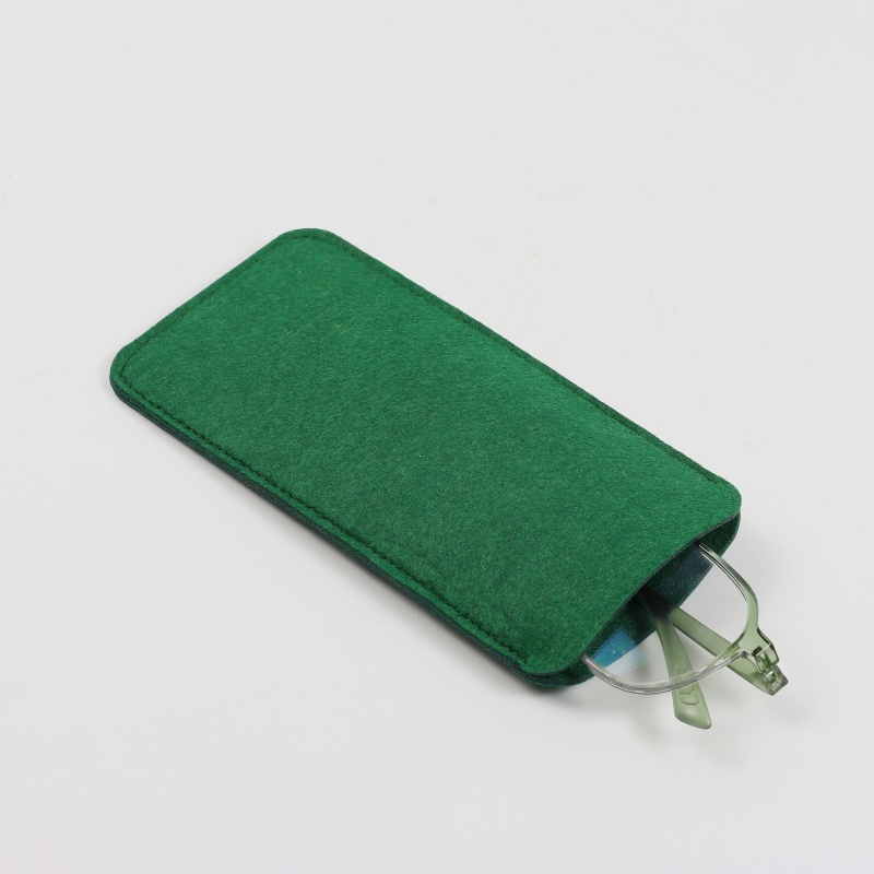 Felt Glasses Bag Portable Evealasses Pouch Caes Fashion Hot Sale Felt Eyewear Case