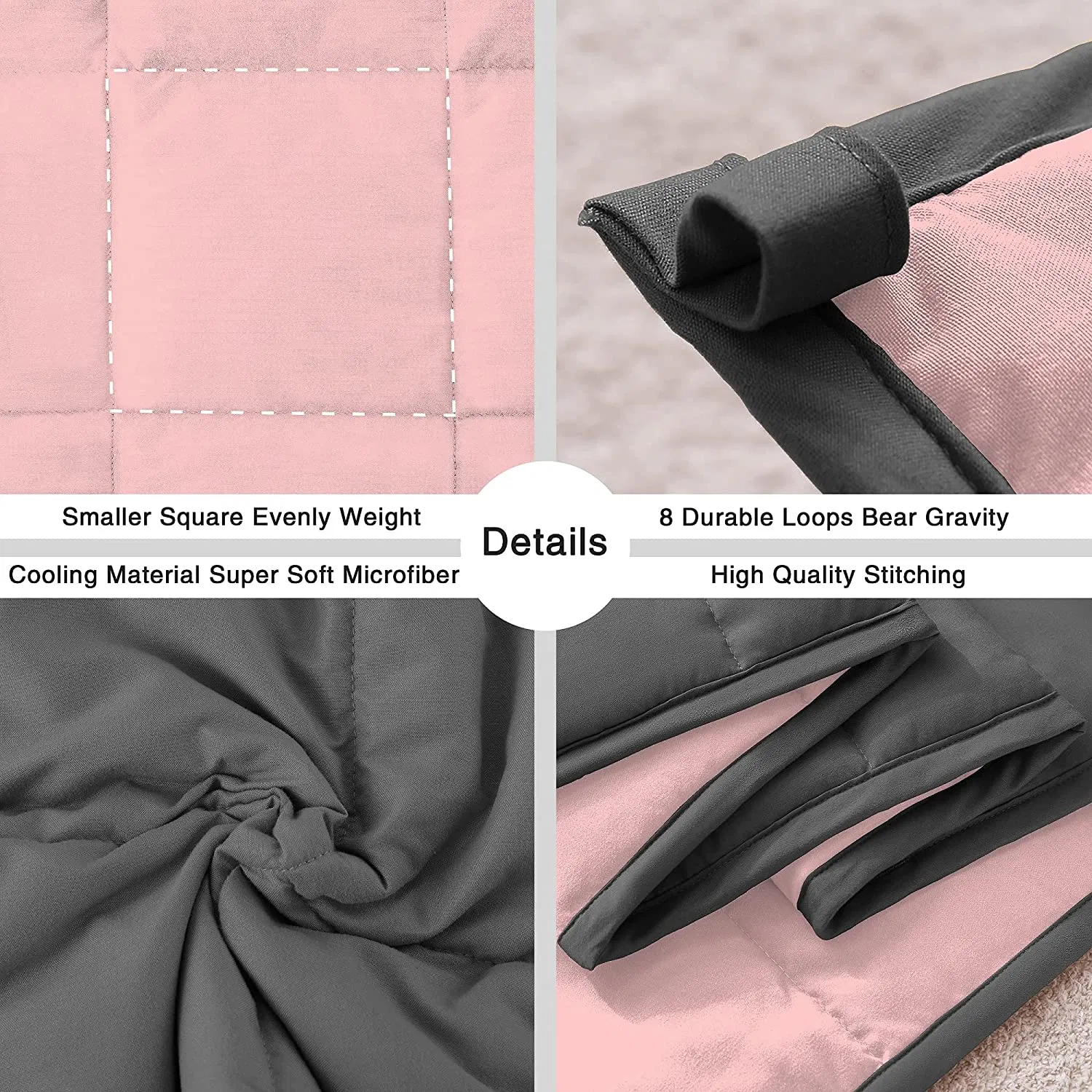  Layers All Seasons Heavy Weighted Blanket