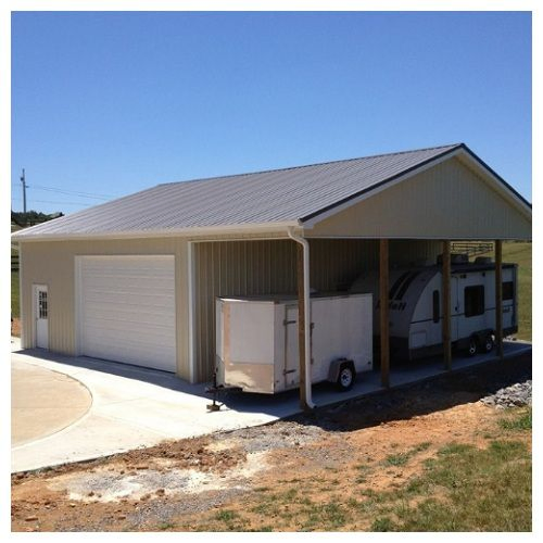 SC231 Prefab Steel Frame Workshop Garage Shed Metal Steel Structure Buildings Carport