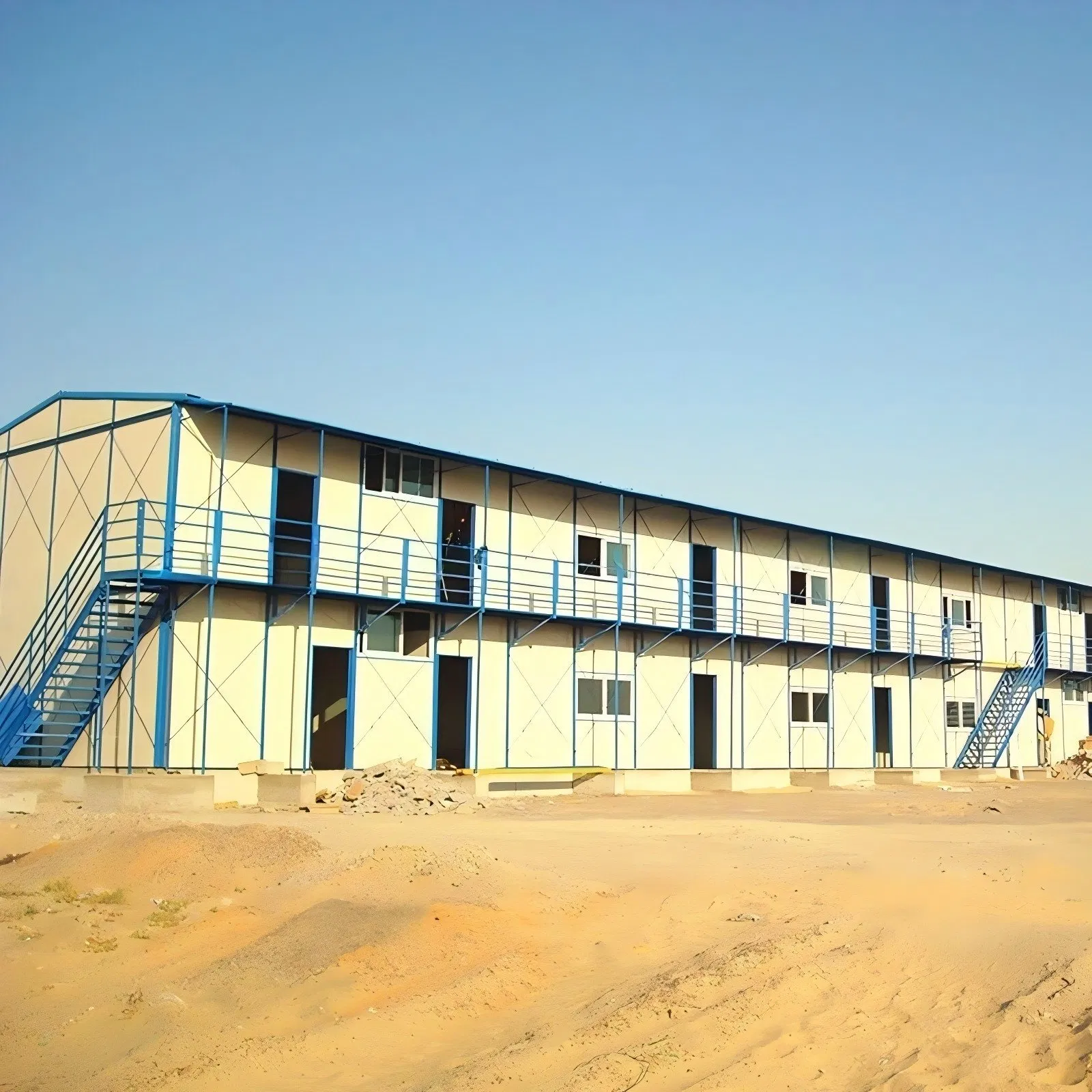 Lightweight Steel Frame Modular Mobile Homes for Labor Hotel