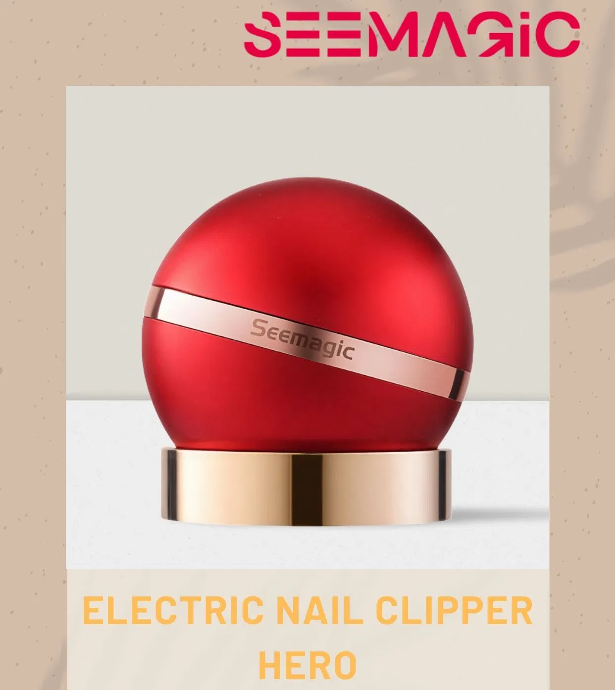 Seemagic All-in-One Nail Care Kit for Men Electric Nail Clipper Care Tools Brand Owner