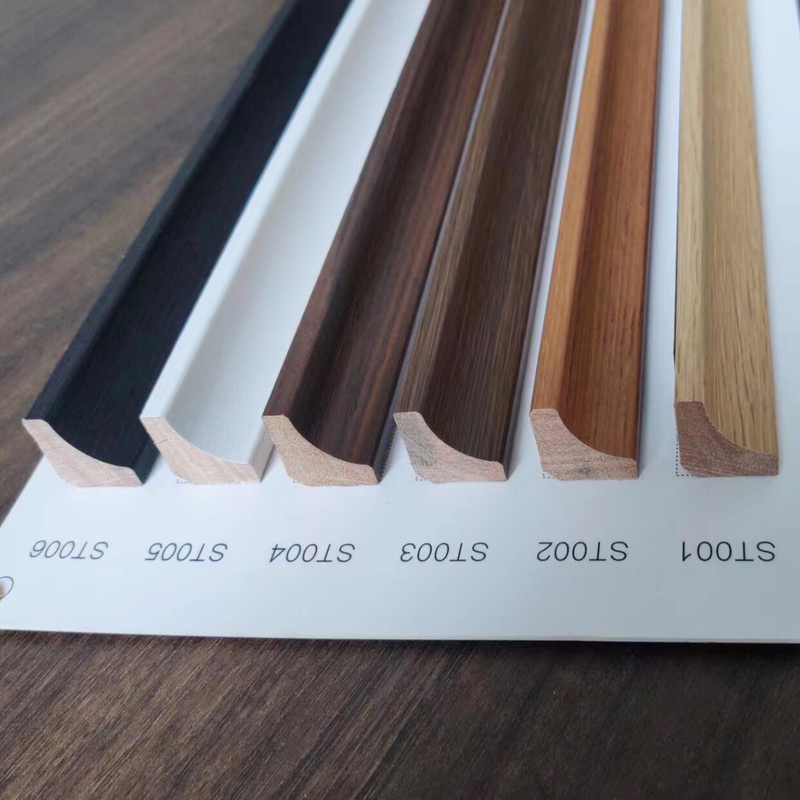 Prefinished Wood Moulding with Different Shapes for Home Decoration