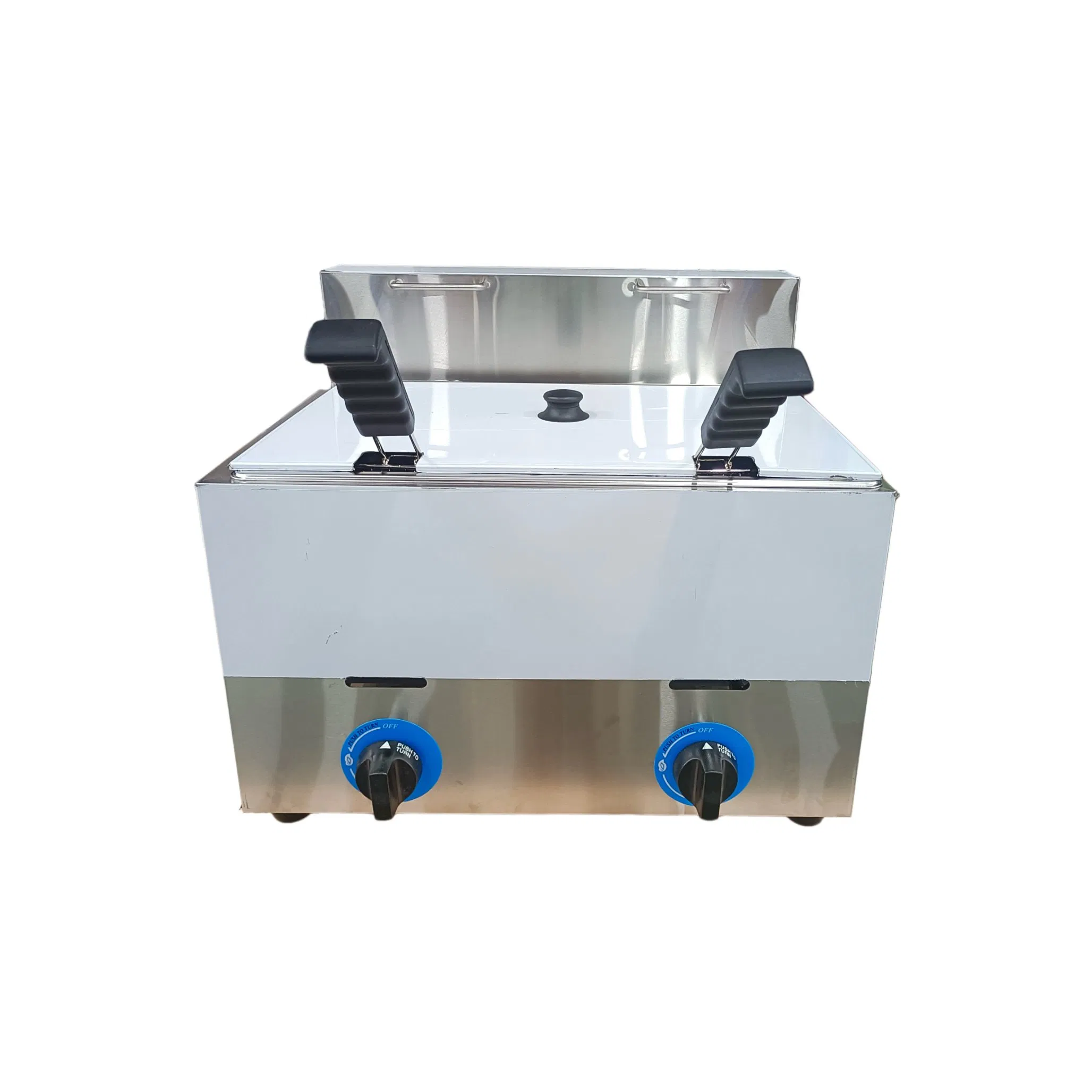 Easy Operation Gas Deep Fryer Non-Electric 17L Restaurant Use