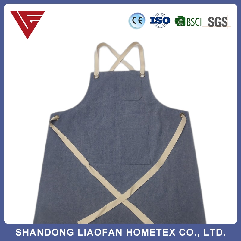 High Quality Cotton Adjustable Tie Apron Cooking Kitchen Garden Coffee Hotel Workwear Apron
