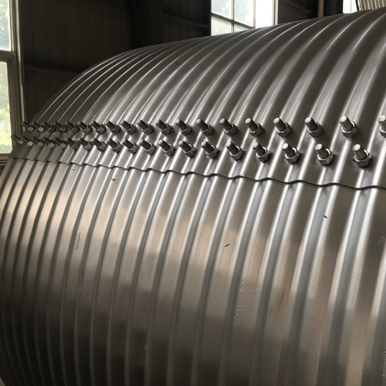 Semicircular Splicing Corrugated Metal Culvert