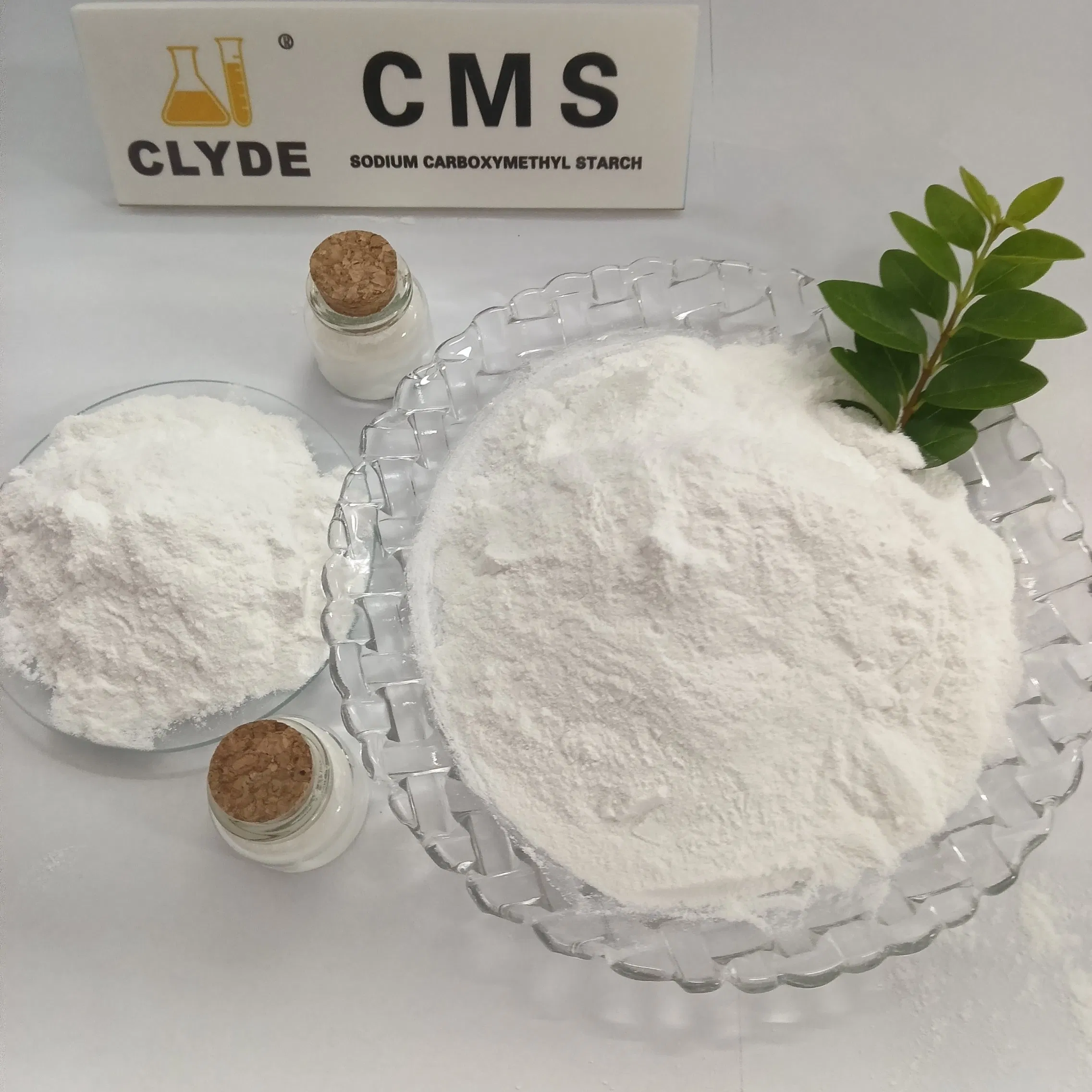 Factory Wholesales Industrial Grade Additive Cement Gypsum Thickening Agent Cms Powder Sodium Carboxymethyl Starch