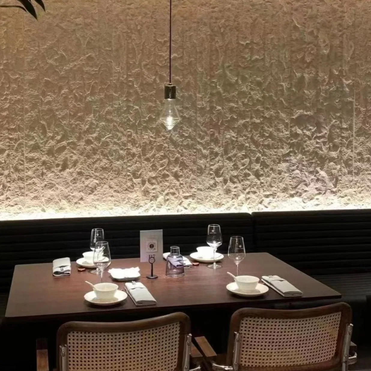 Scratch-Resistant Flexible Home Decor Building Material with Natural Stone Powder