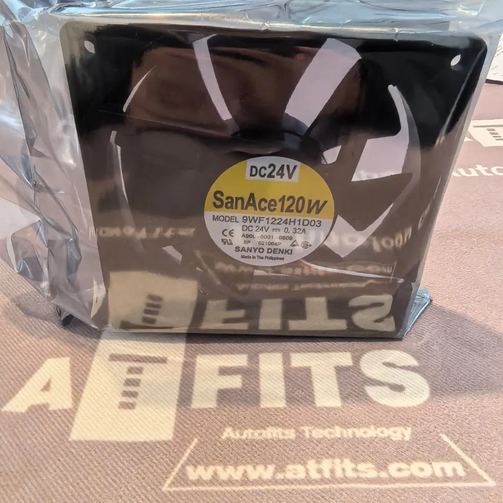 New Original SANYO Denki 9wf1224h1d03 Sanace120W DC24V Round-DC Axial Fan
