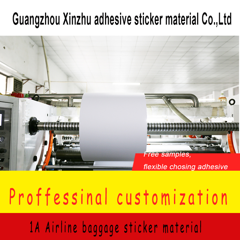 1A Airline Baggage Adhesive Sticker Barcode Material Wholesale Xz-1A2562 Label Sticker