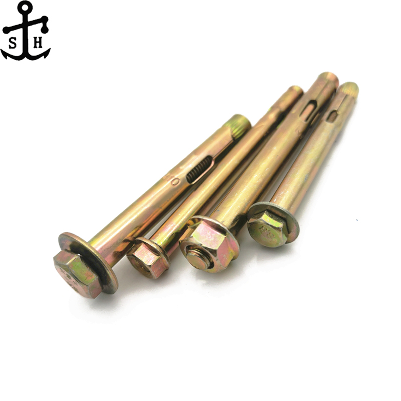 Анкерные болты с шестигранной головкой, оцинкованные, M5-M24