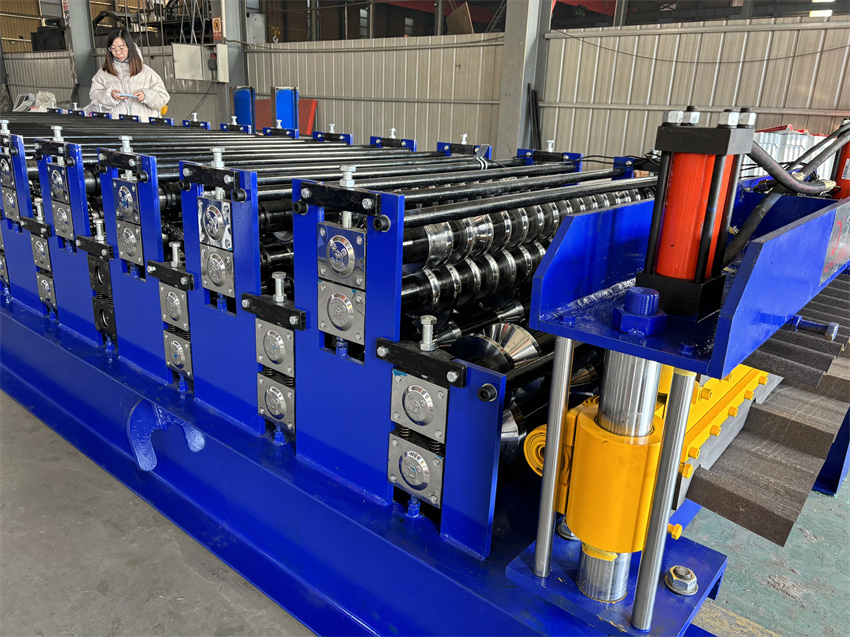 914/1200 Roofing Sheet Corrugating Roofing Sheet Making Roll Forming Machine