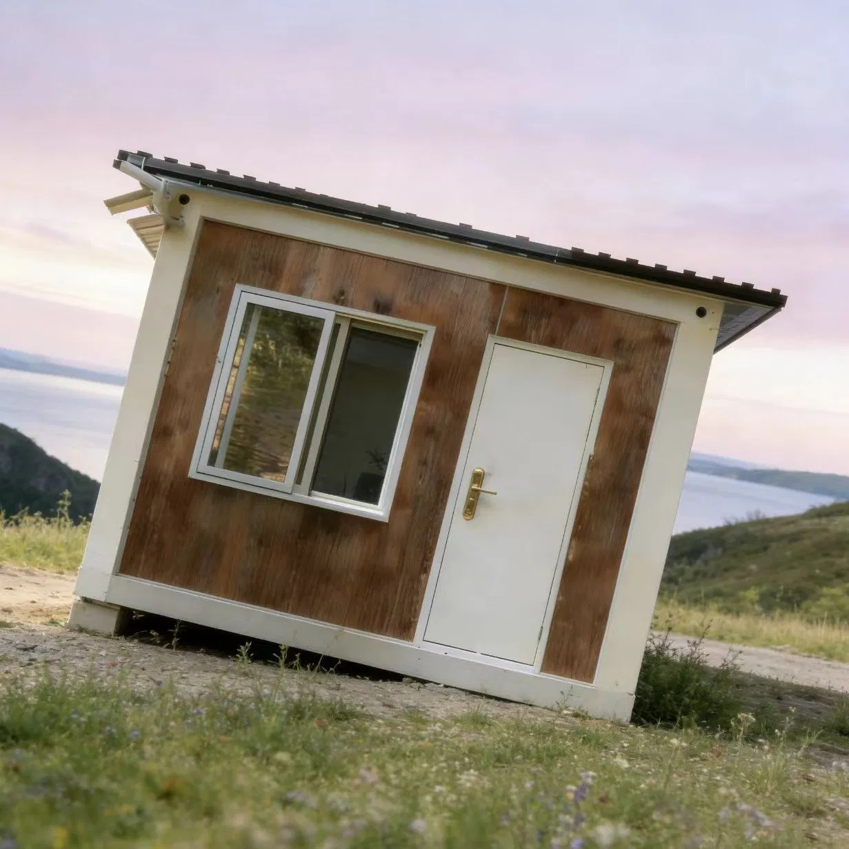 Factory Supply Galvanized Steel Frame Prefab House for Family Living