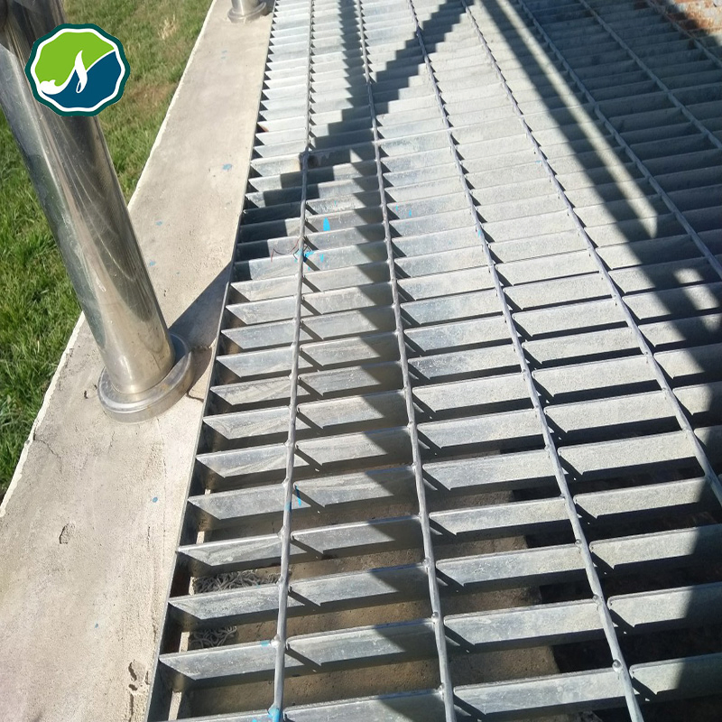 Serrated Bar Grating Welding Flat 8 mm Heavy Duty Drain Cover Bar Grate for Drainage