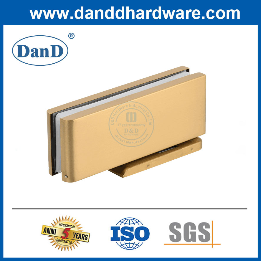 Commercial Glass Door Accessories Hydraulic Non Digging Floor Spring Hinge Patch Fitting
