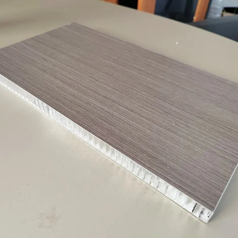 Arc Shape Aluminum Honeycomb Panel, Curved Honeycomb Panel