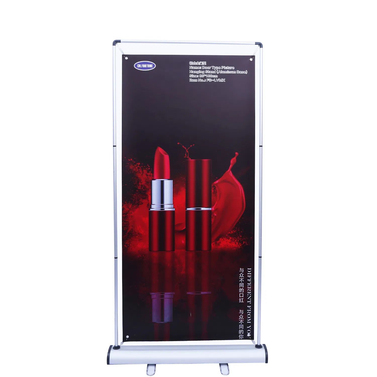 Aluminum Alloy Display Stand Door Type Hanging Stand for Promotion Advertising