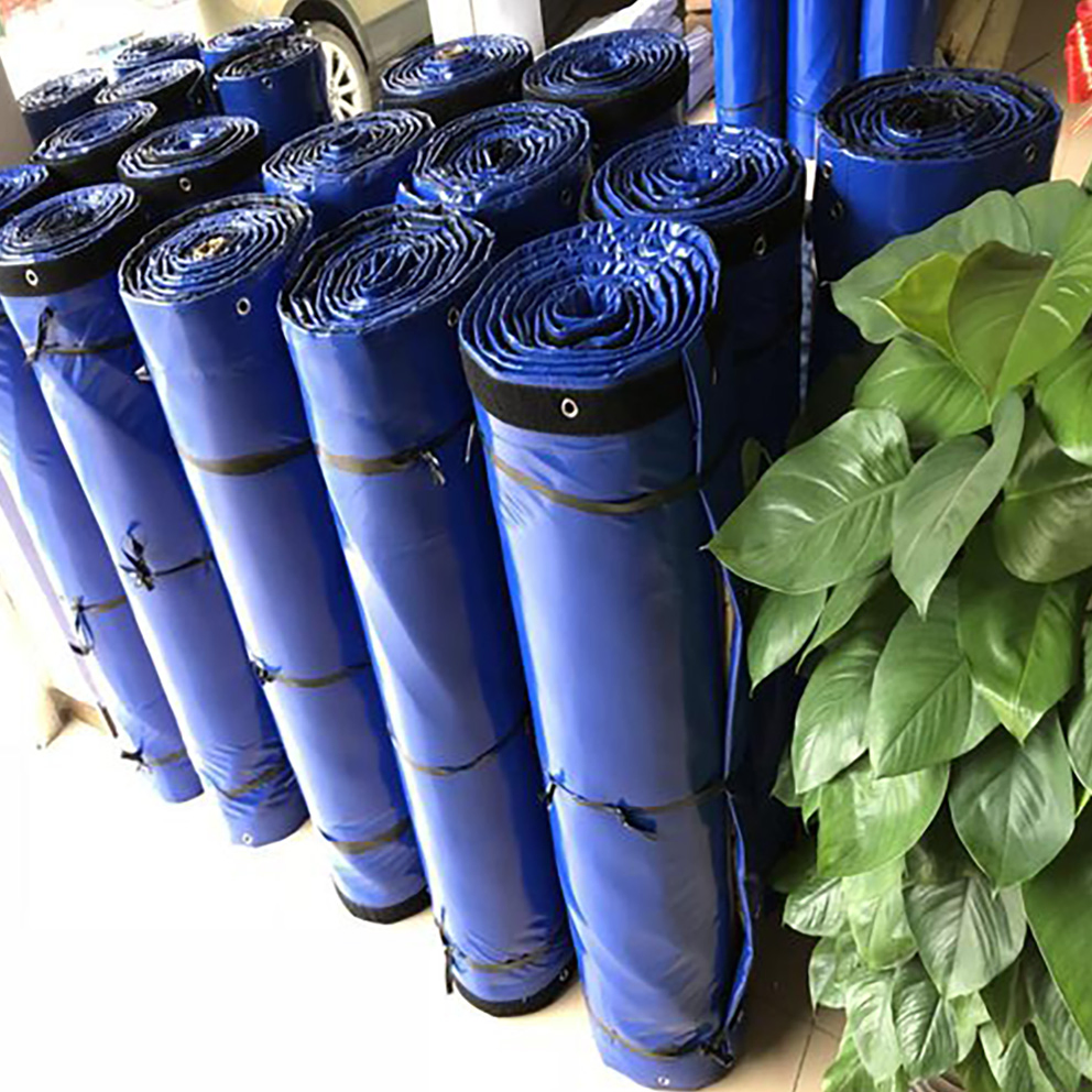 Flame Retardant Sound Barrier Net Noise Barrier Blanket PVC Soundproof Sheet Tarpaulin for Scaffolding Safety Protection Barrier