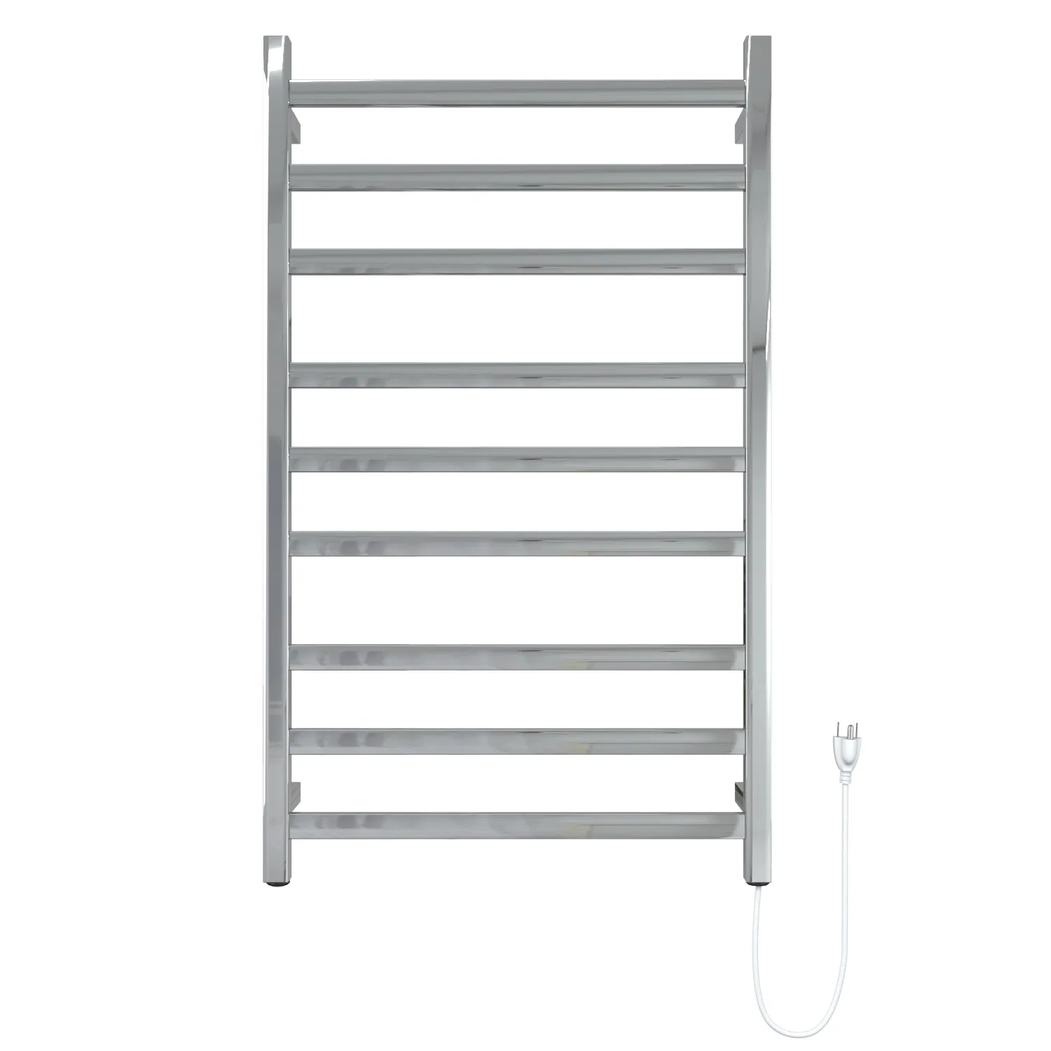 Electric Towel Warmer Polished Stainless Steel Heated Towel Rack