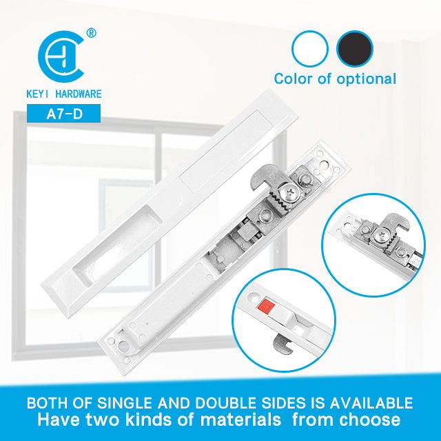 Double Side Zinc Alloy Sliding Window Lock with Key