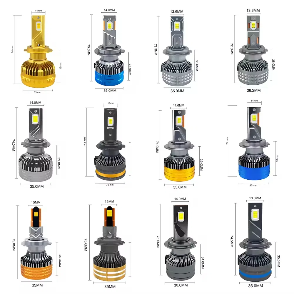 LED-фара автомобильная 136W H4/H13/9004/9007, 13600 лм, 9-36В, CANBUS