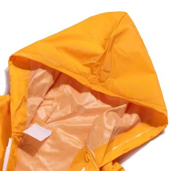 Hbc Cloth Long Shirt Yellow Polyester Labor Protection Sanitation Workers Long Raincoat PVC Reusable Rain Coat Raincoat