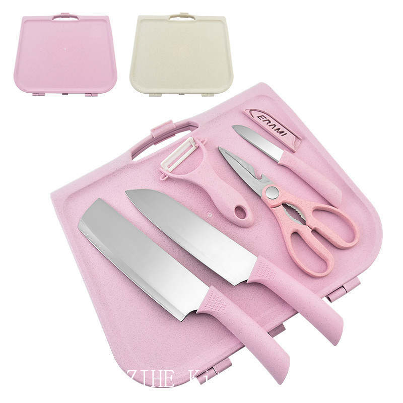 Outdoor Picnic Knife Set Multi-Functional Chopping Board Carrying Case Zihe Kitchen