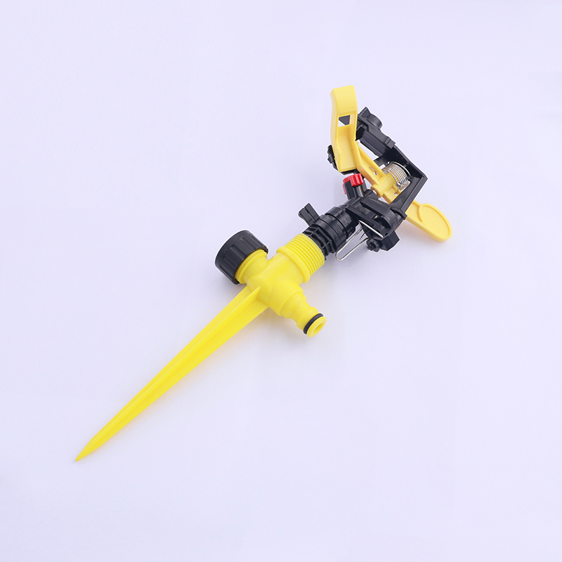 360 Degree Rotatable Single Double Hole Adjustable Plastic Sprinklers for Irrigation