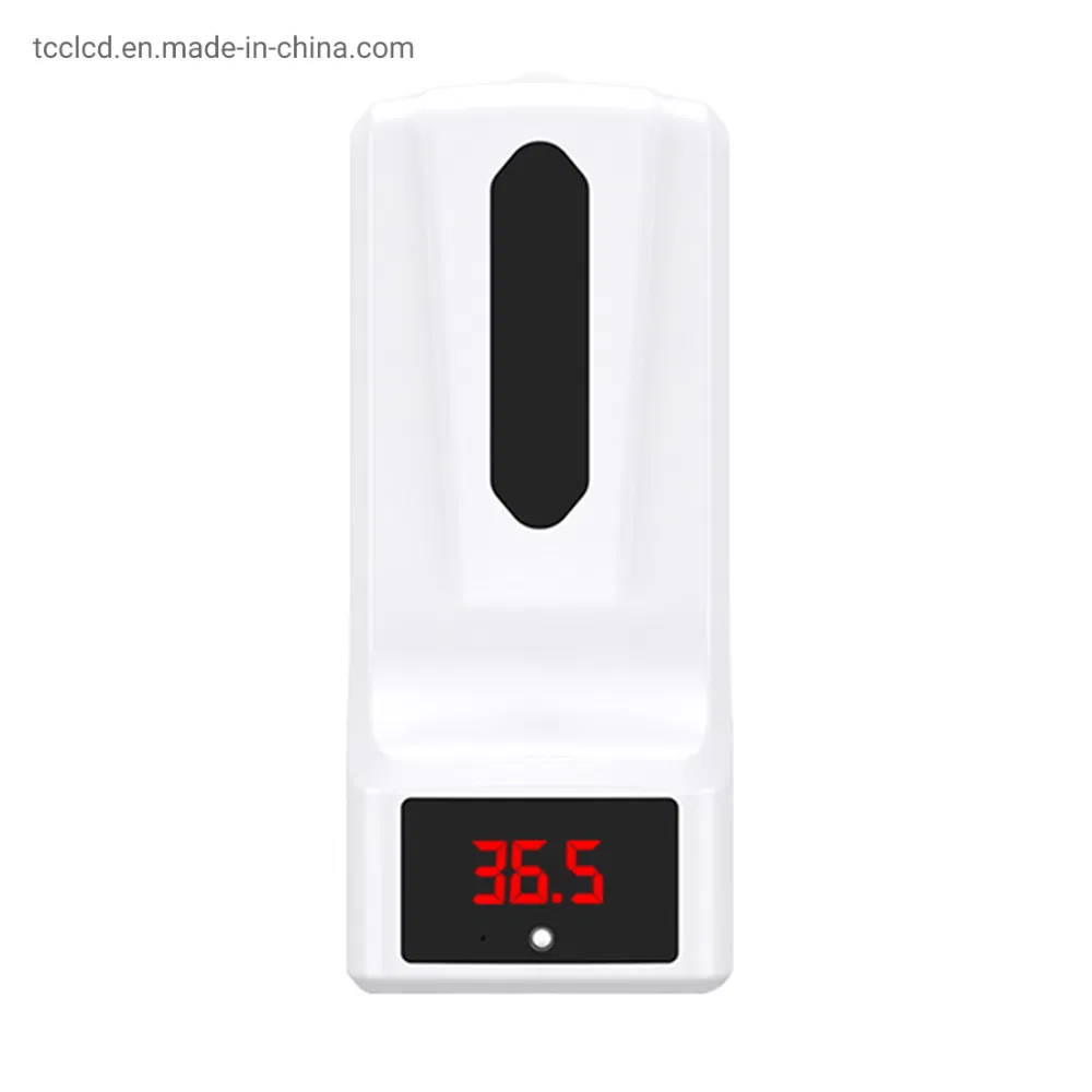 Multinational Voice Wall-Mounted Automatic Induction Non-Contact Thermometer Disinfection Integrated Machine