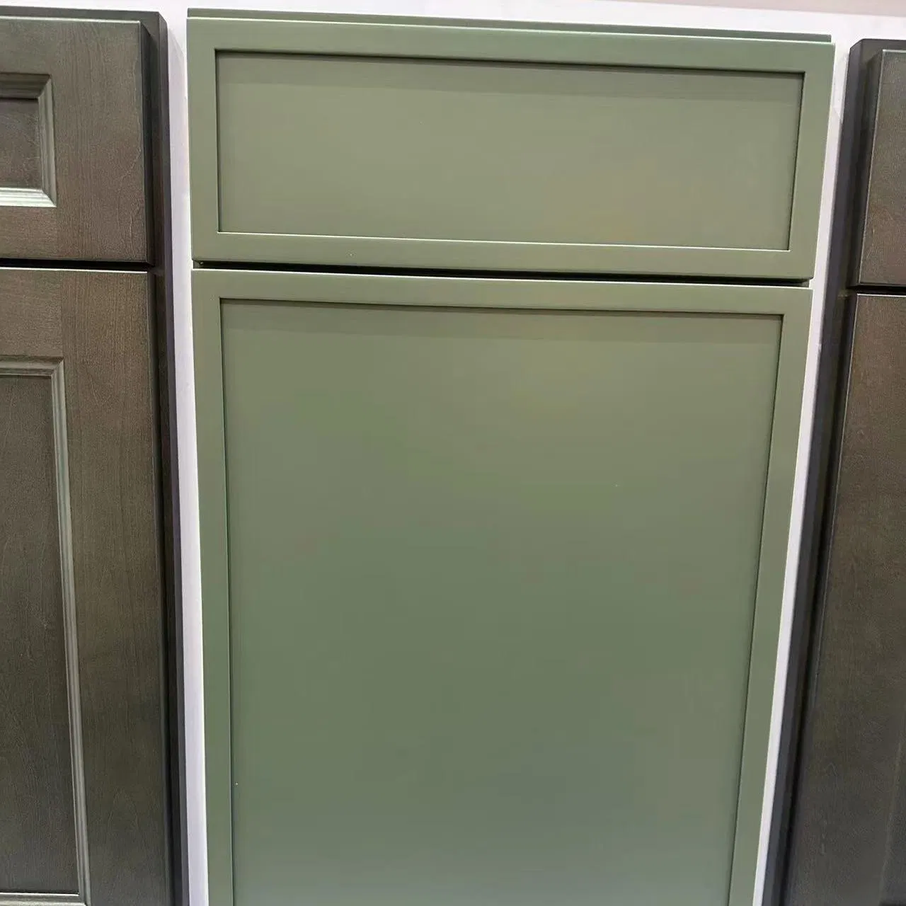 American Standard Kitchen Cabinet Set with Matching Backsplash & Sink Base